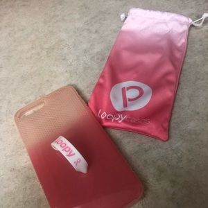 Loopy case for iPhone 7/8 Plus Pink Ombré